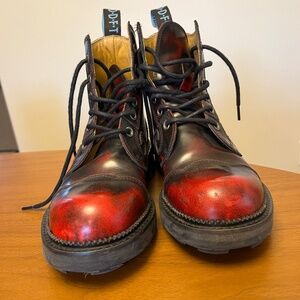 John Fluevog Derby Boots